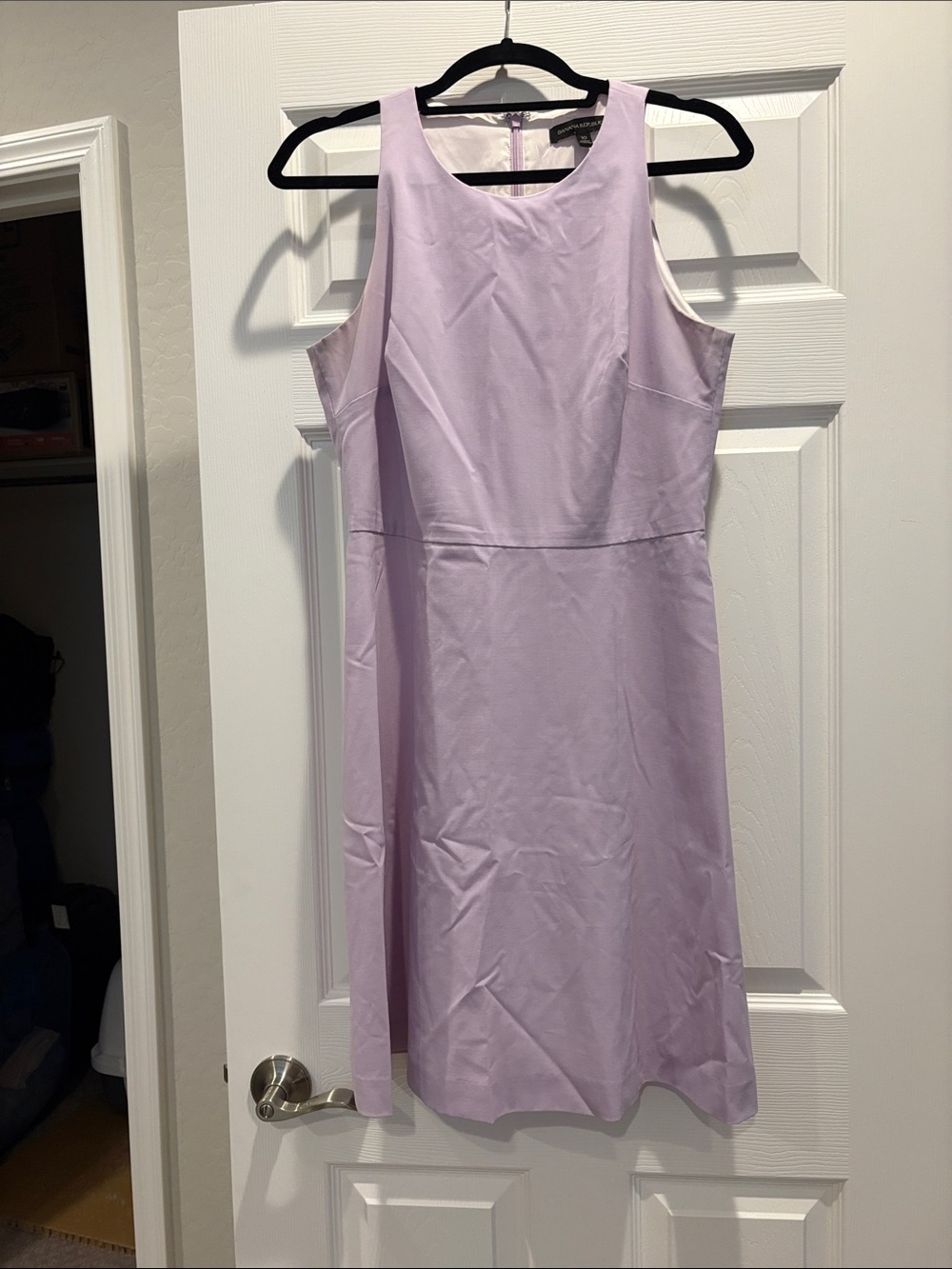 Banana Republic Lilac Sleeveless Knee Length Dress